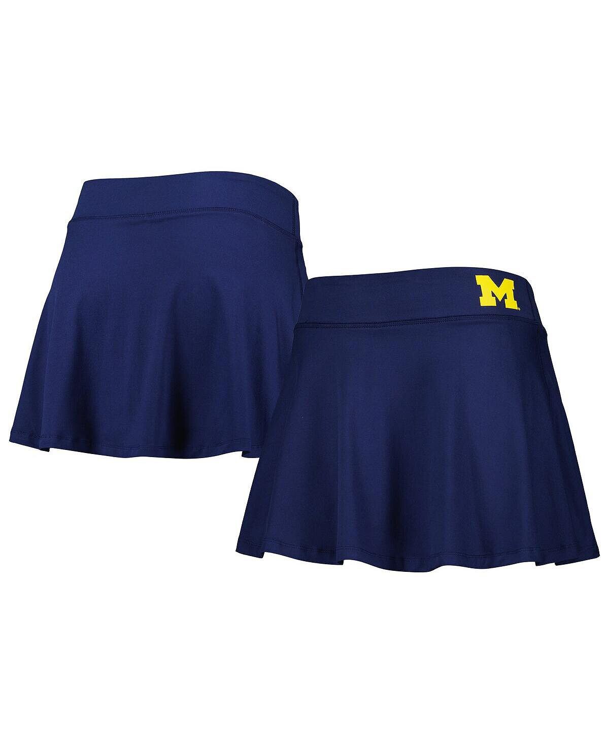 

Женская темно-синяя струящаяся юбка Michigan Wolverines ZooZatz, темно-синий