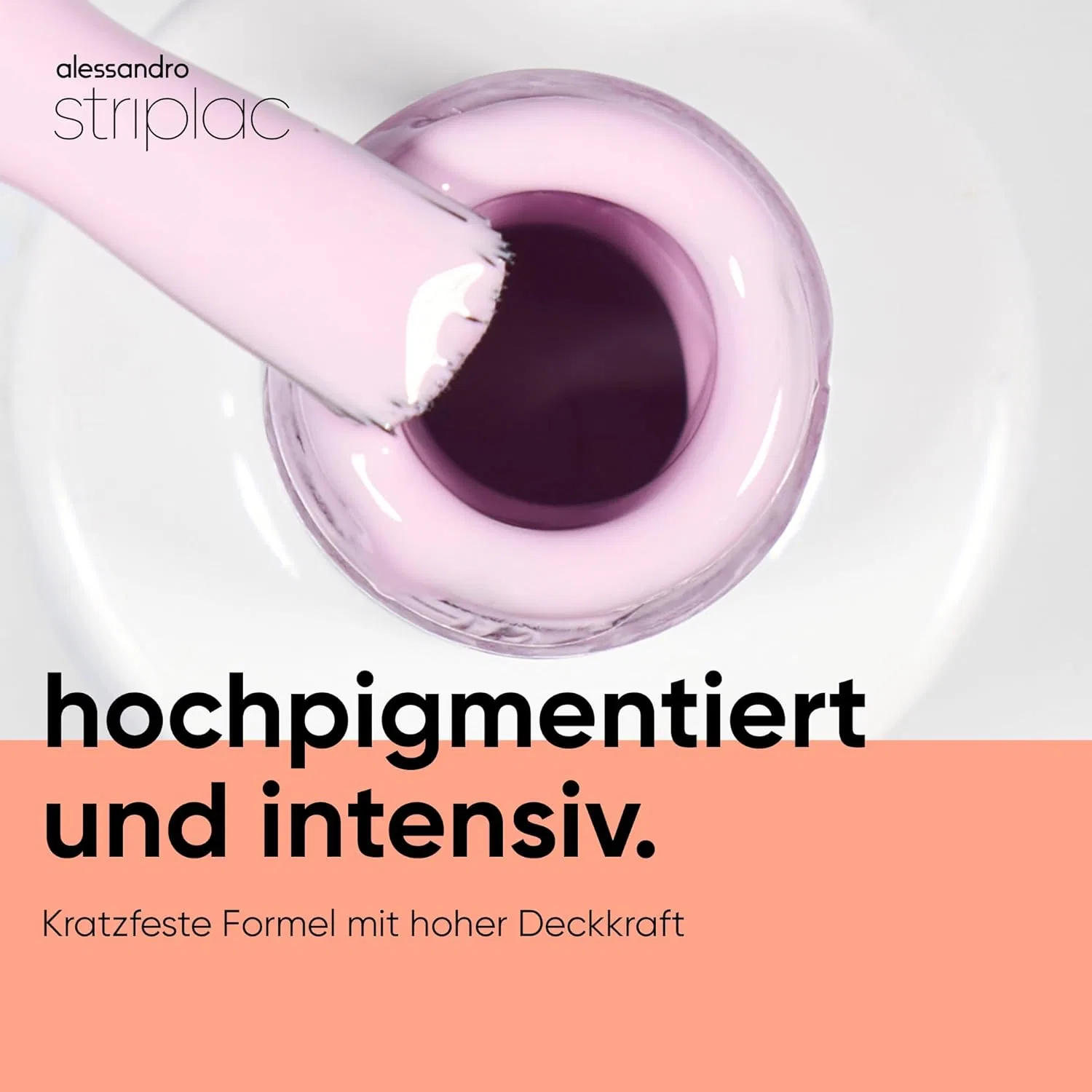 УФ-лак для ногтей «Striplac Lavender Lemonade» от alessandro Alessandro, Pastel Purple — фото 3