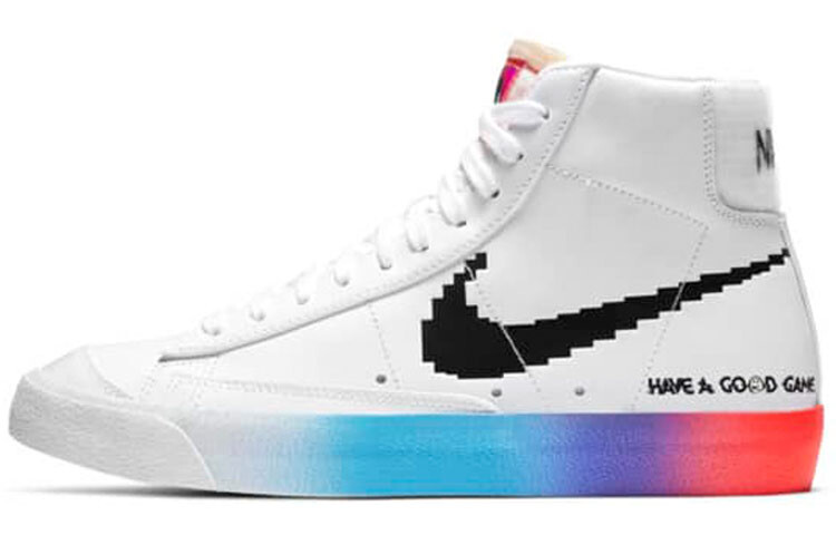 

Кроссовки Nike Blazer Mid 77 Vintage Have, белый/черный/мультиколор
