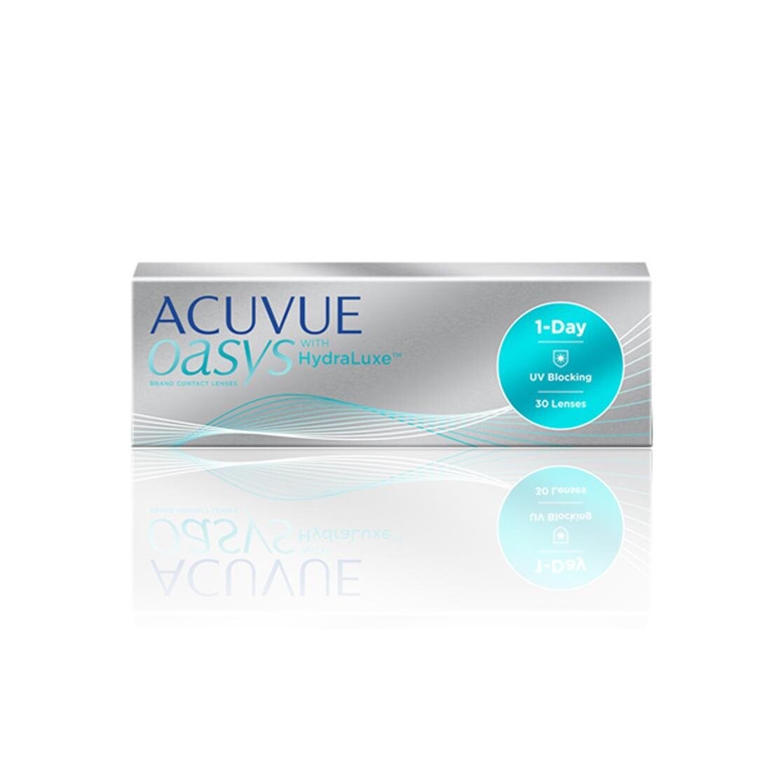 

Медицинский прибор, Acuvue, Oasys 1 Day HydraLuxe, Линзы однодневные +8,00 кривизна 8,5, 30 шт, цвет бесцветный