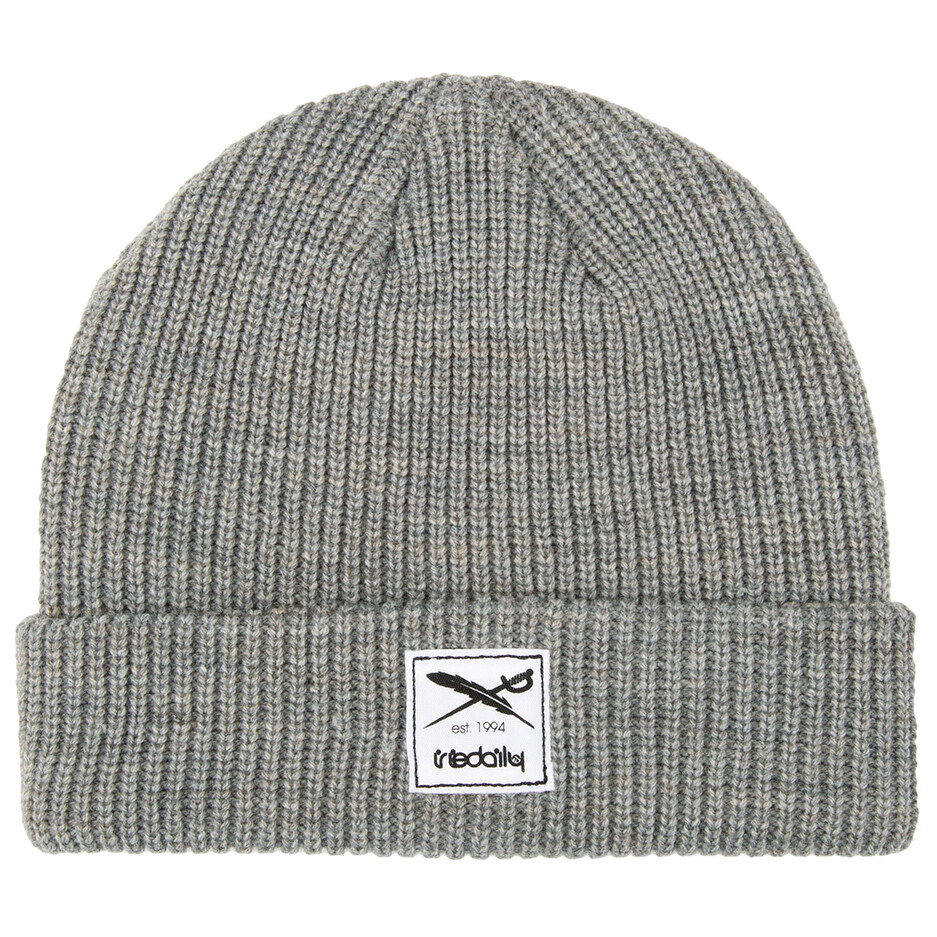 

Шапка Iriedaily Kreuzkoelln Beanie, цвет Grey melangiert