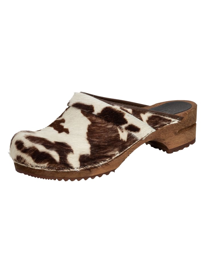 Сабо Sanita Clogs, цвет brown cow