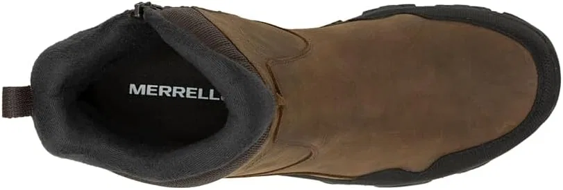 Мужские ботинки Merrell Coldpack 3 Thermo Tall Zip Wp - Black Chelsea Boot — фото 4