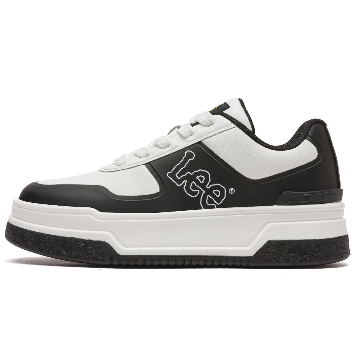 

Мужские легкие низкие скейтерские кроссовки для увеличения роста Lee, белый