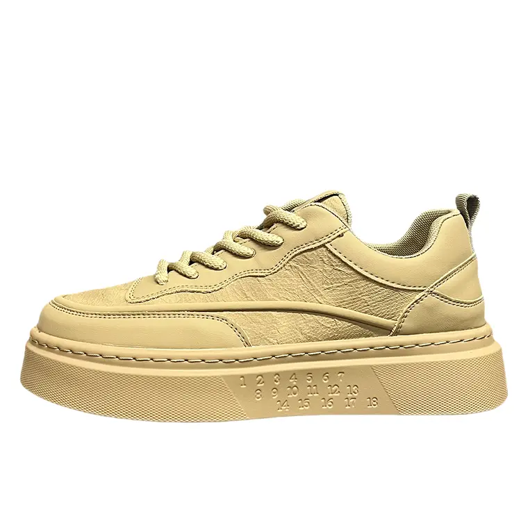 

ZUOSAISI Износостойкие дышащие низкие скейтерские кроссовки мужские хаки, цвет Khaki