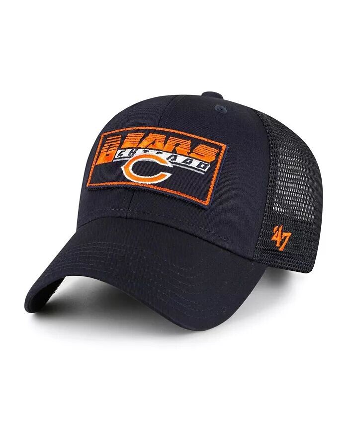 

Темно-синяя регулируемая кепка Big Boys Chicago Bears Levee MVP Trucker '47 Brand