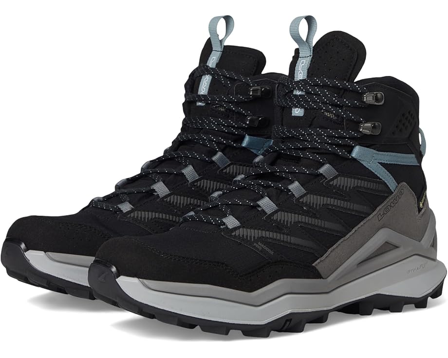 

Треккинговые кроссовки Lowa Maadox Pro Gtx Mid, цвет Black/Grey