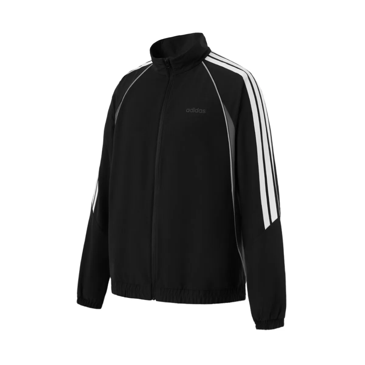 Adidas Куртка мужская черная с воротником стойкой
