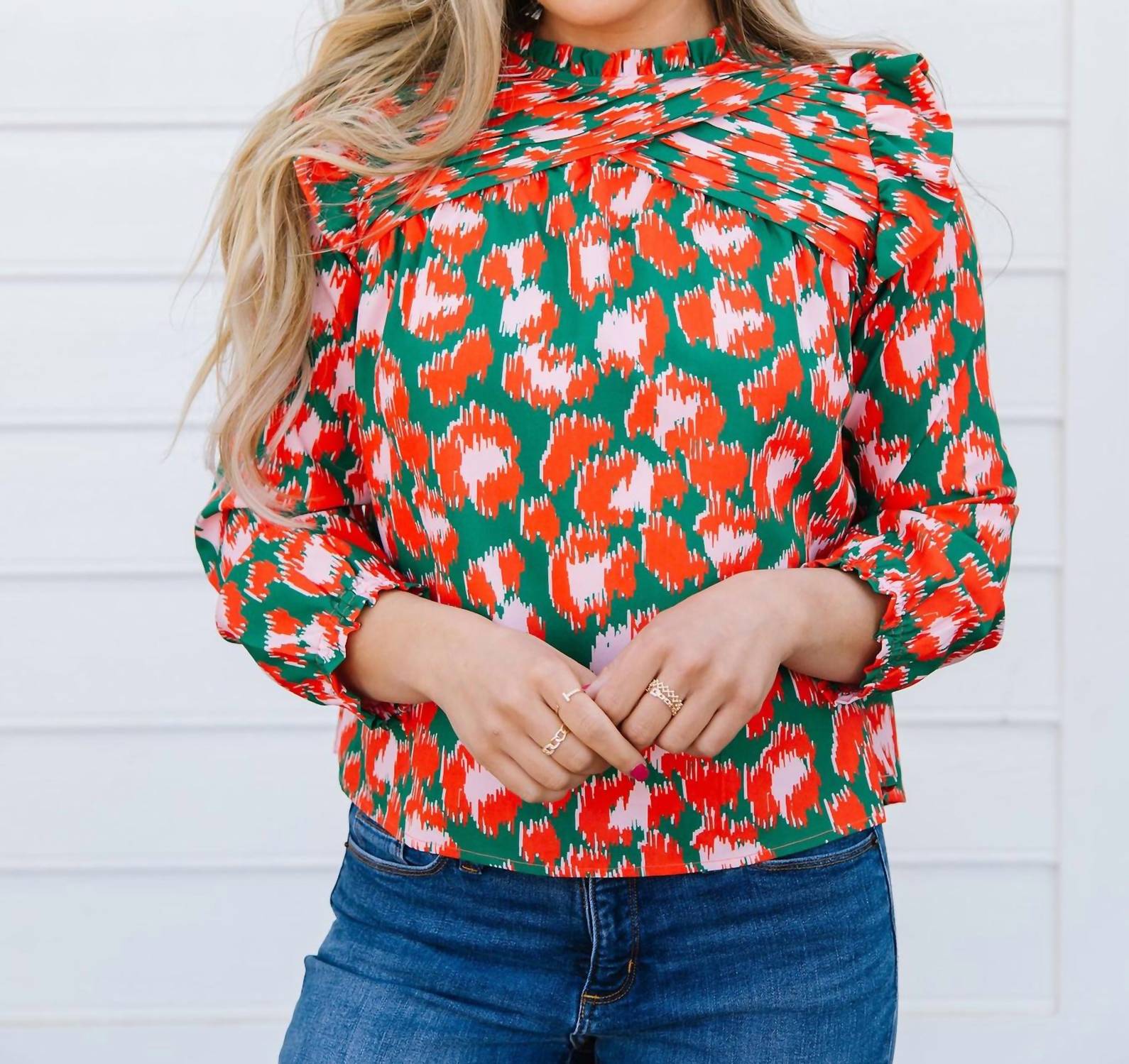

Топ Mckenna в цвете Fancy Like Pine MICHELLE MCDOWELL