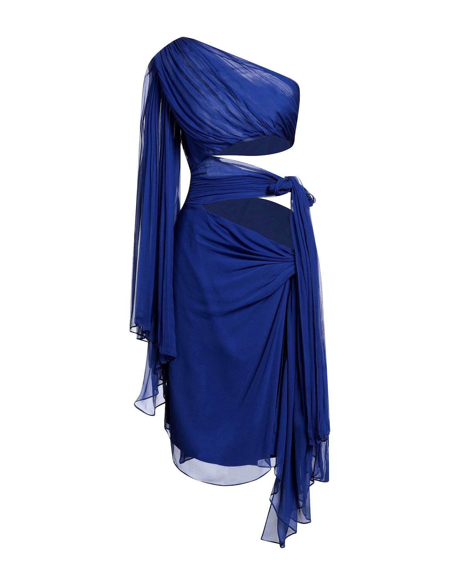 

Мини-платье Alberta Ferretti, темно-синий