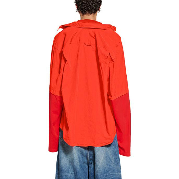 

Рубашка мужская красная Balenciaga, красный