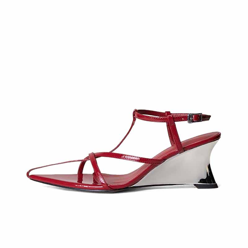 SHOEMAKER QUEEN Женские туфли на платформе с высоким каблуком красные, цвет Red