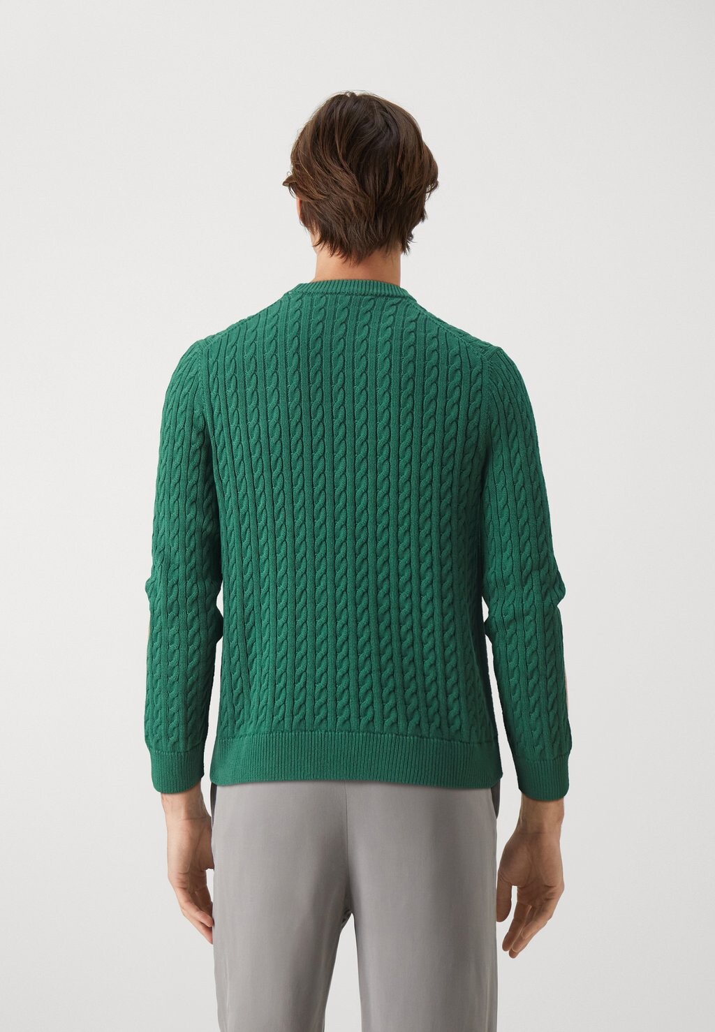 

Вязаный свитер GOLF HERITAGE CABLE Lacoste, зеленый
