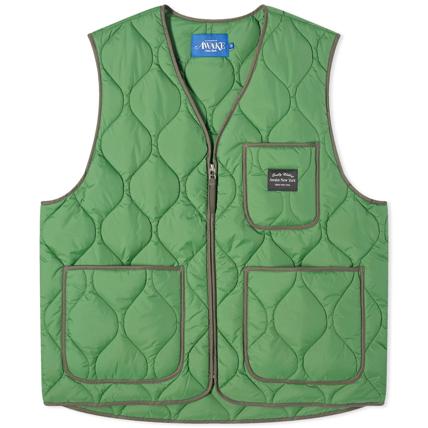 

Жилет Awake Ny Quilted Vest, зеленый