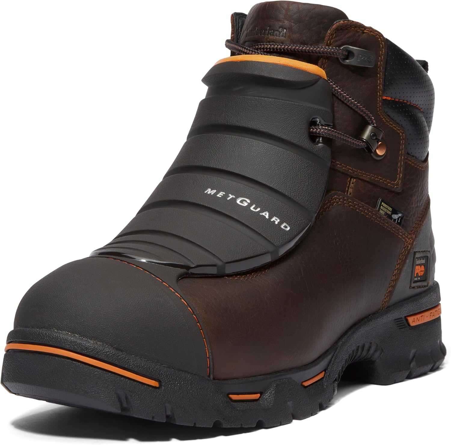 

Timberland PRO мужские промышленные рабочие ботинки Endurance 6 дюймов со стальным защитным носком, устойчивые к проколам, с внешним метгардом, Brown-2024 New