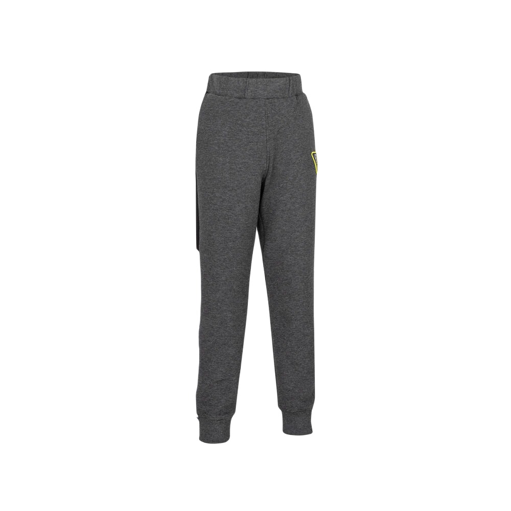Детские вязаные спортивные штаны DECATHLON, тёмно-серый — фото 2