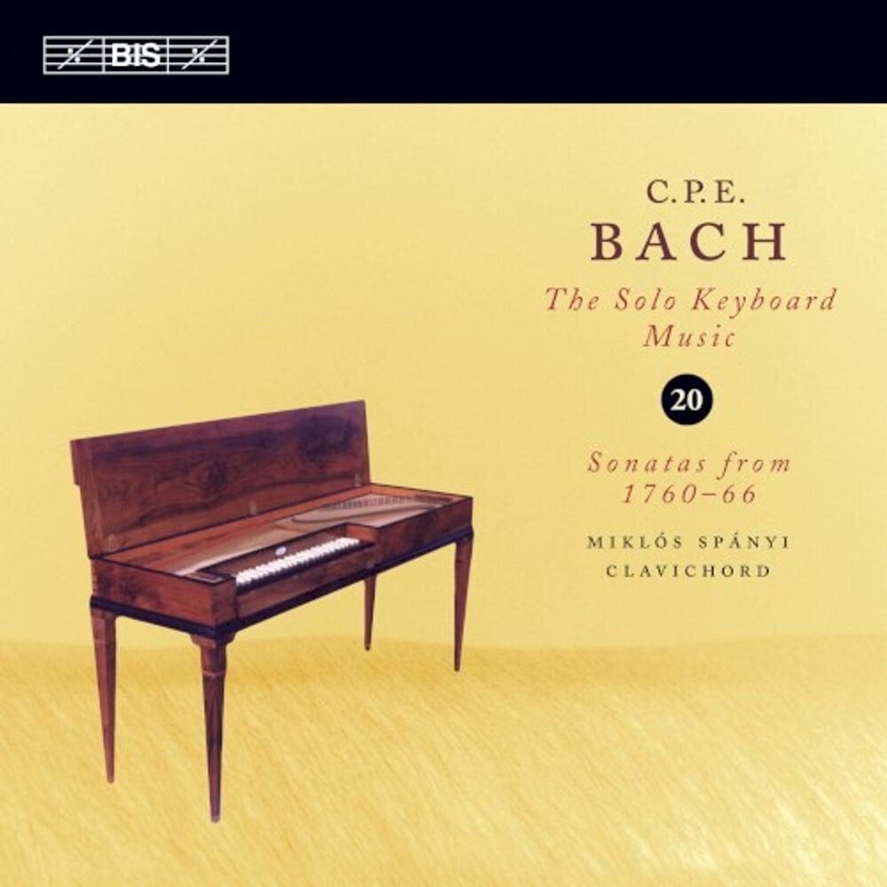 

Диск CD Solo Keyboard Music Vol. 20 - C.P.E. Bach