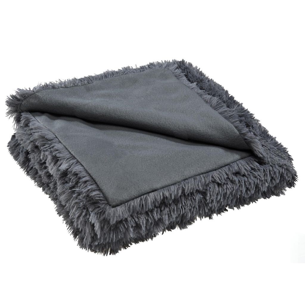 

Постельное белье из 4 предметов / Shetland 135x200 серый полиэстер флис flokati Look CelinaTex