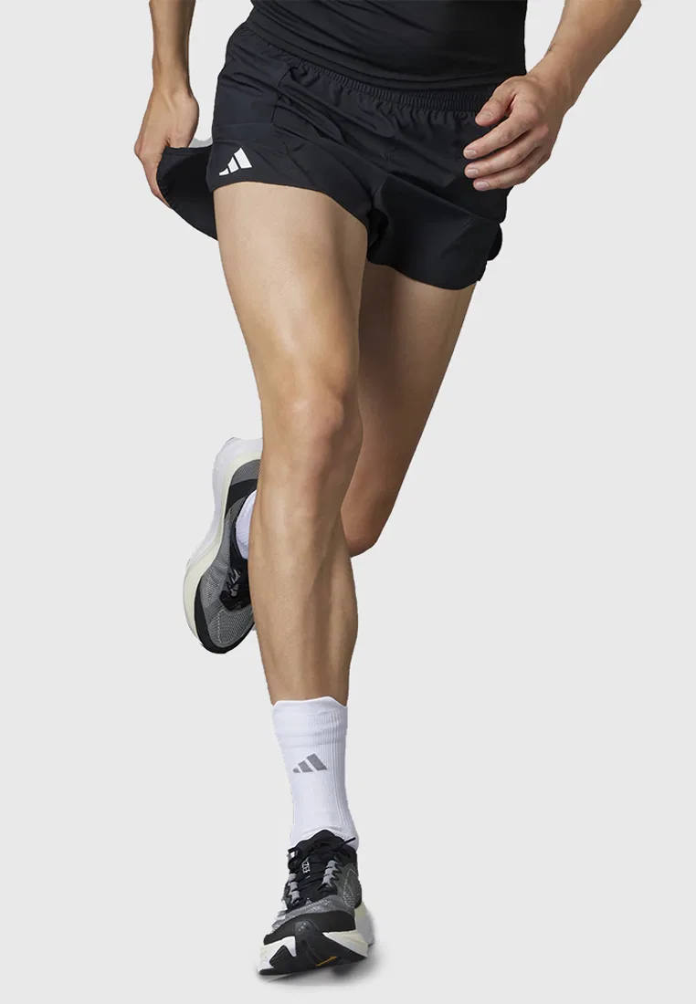 Шорты беговые, модель Adizero Essentials, Adidas, черный