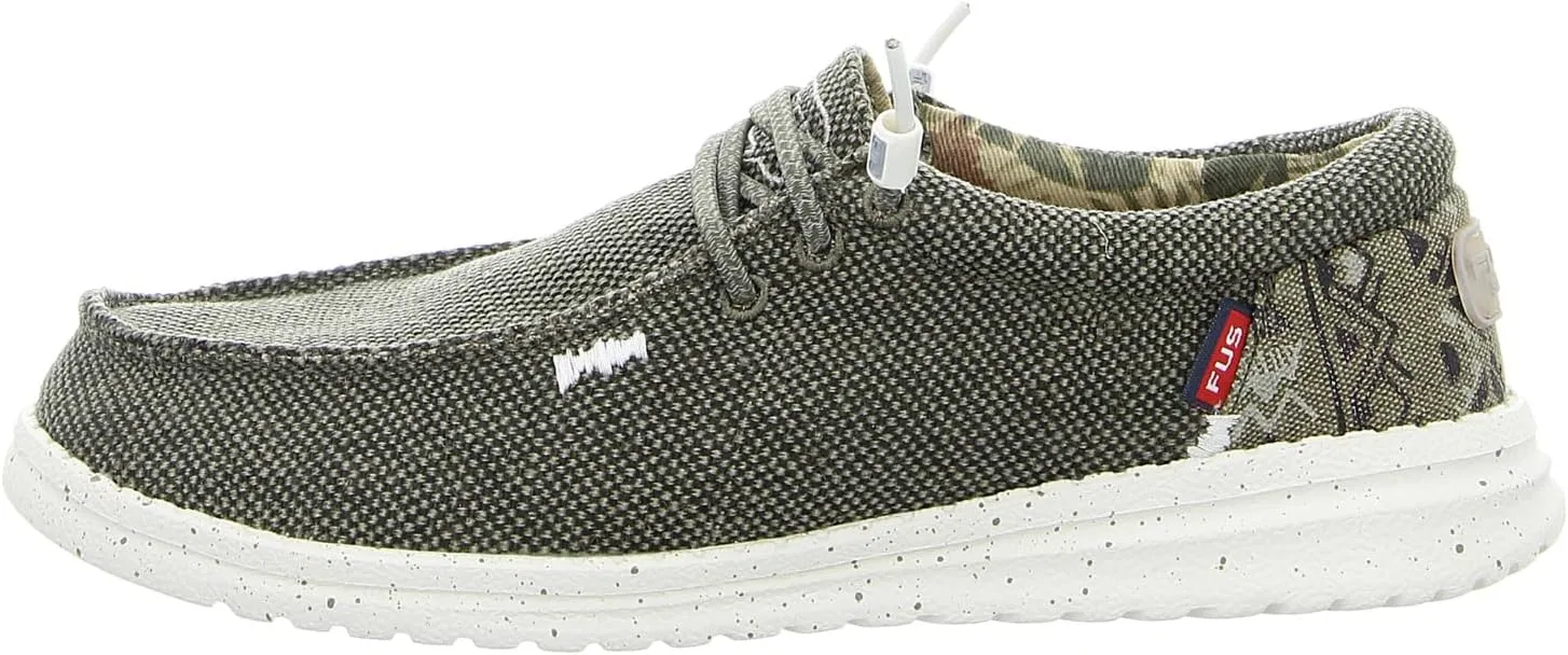 Туфли Fusion Jack Rought Linen Dry Moss — фото 2