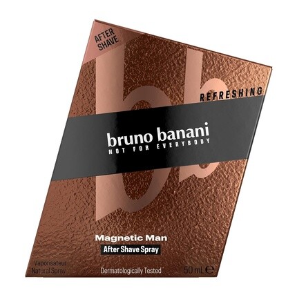 Magnetic Man After Shave с пленительной древесно-амбровой нотой 50 мл Bruno Banani — фото 3
