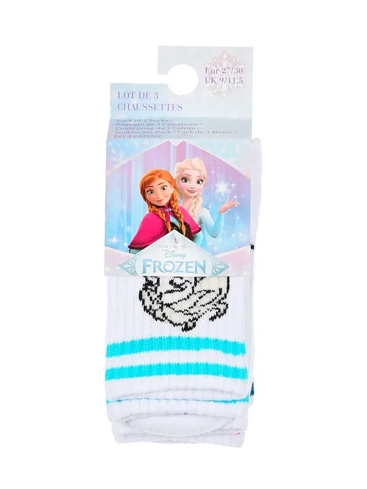 Носки с принтом Frozen, белый — фото 3