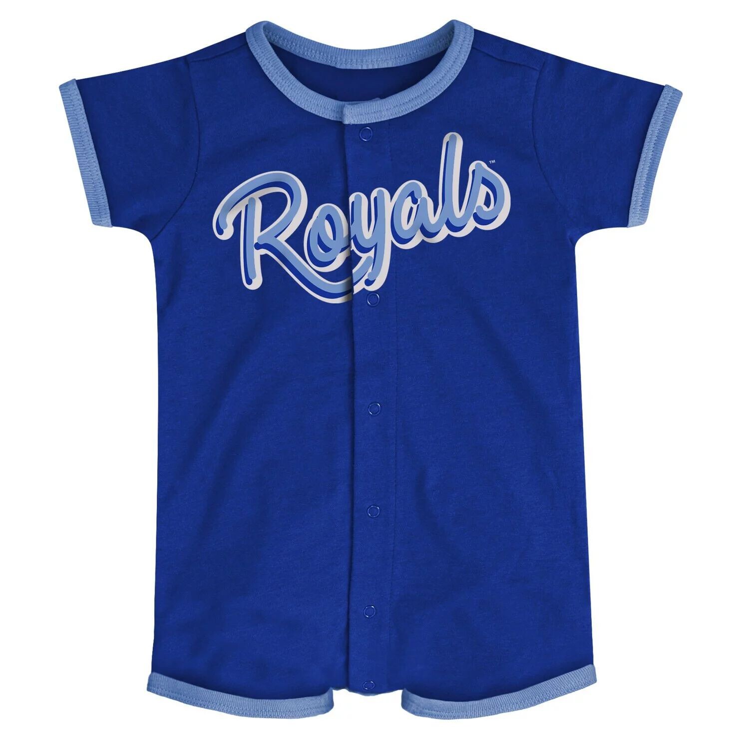 

Комбинезон Infant Royal Kansas City Royals Power Hitter Outerstuff, синий