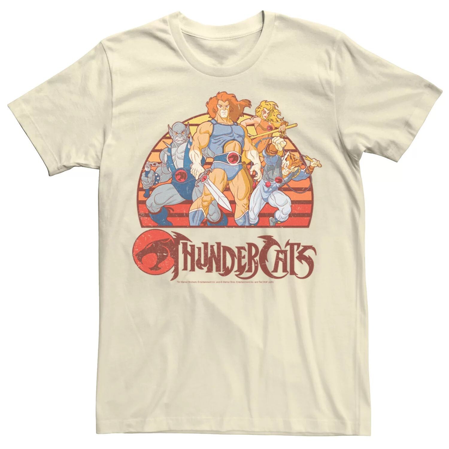 

Мужская футболка ThunderCats Group Retro Sunset Licensed Character