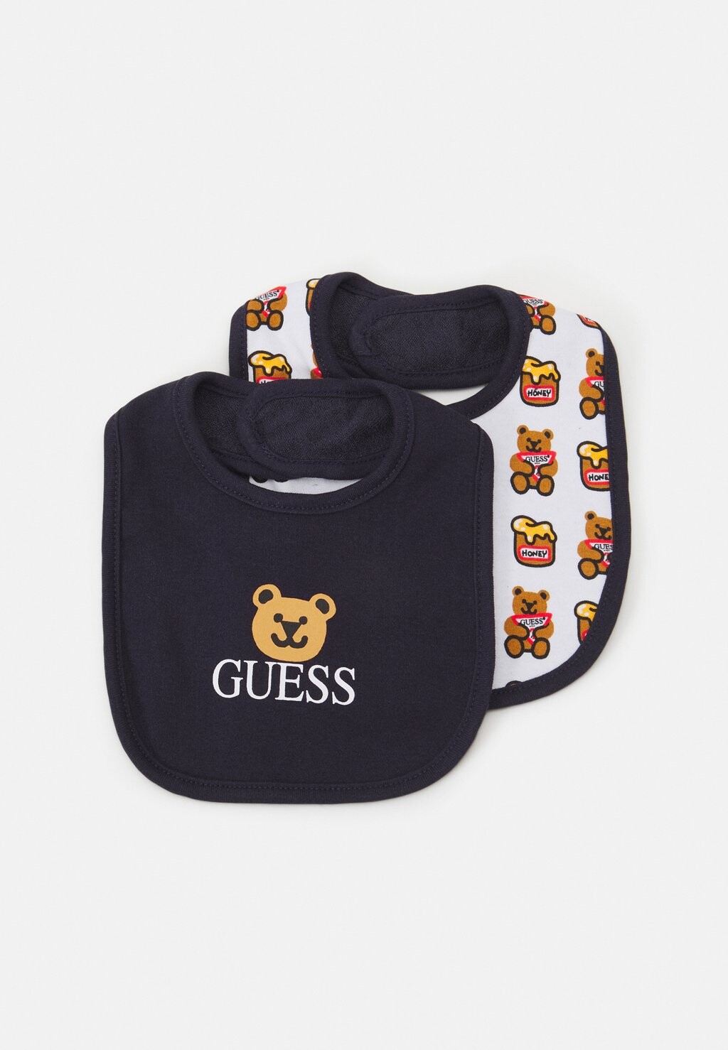 

Нагрудник BIB UNISEX 2 PACK Guess, цвет smart blue