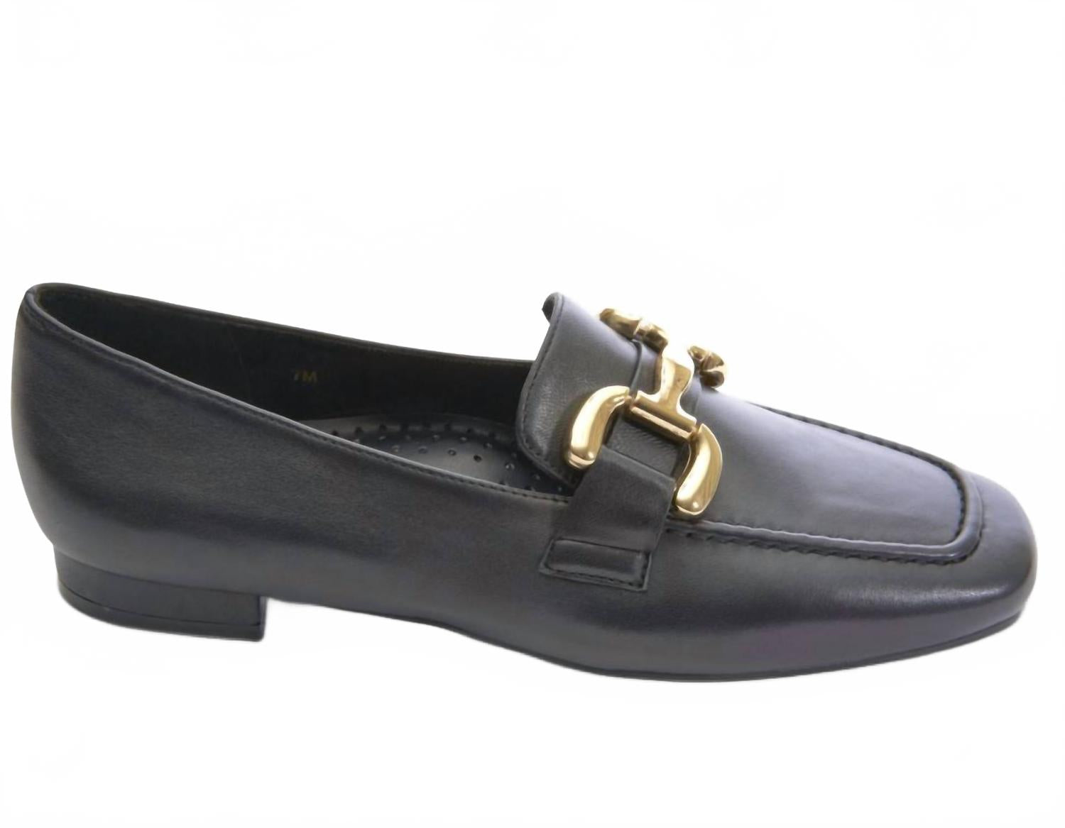 Женские классические лоферы Simply Slip On из черной кожи VANELi
