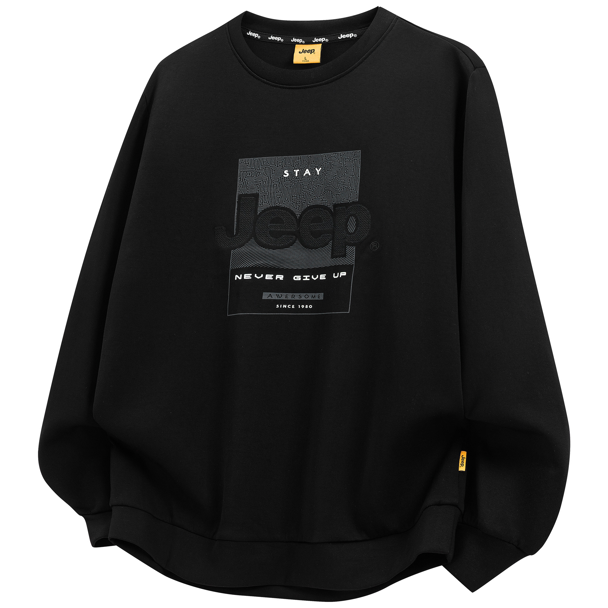 

Свитшот Leisure Collection Unisex Jeep, pure черный