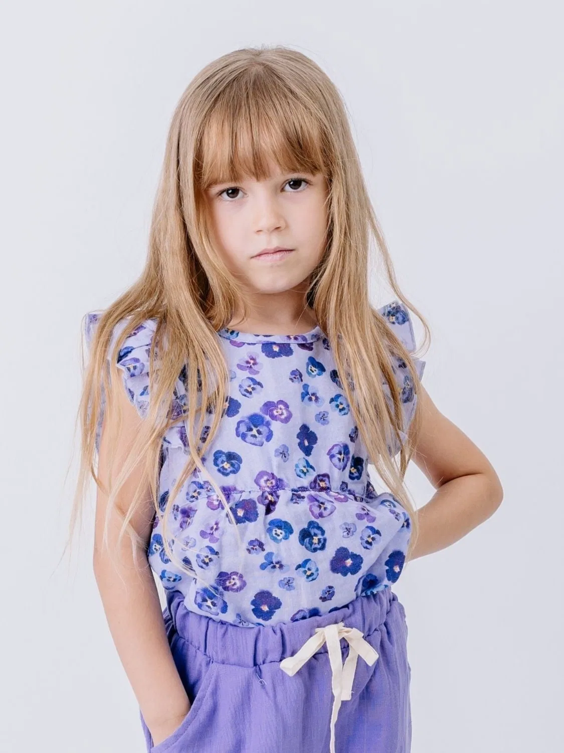 Обычные брюки 'Walkiddy - Royal Lavender Pants' Walkiddy, Lilac — фото 3