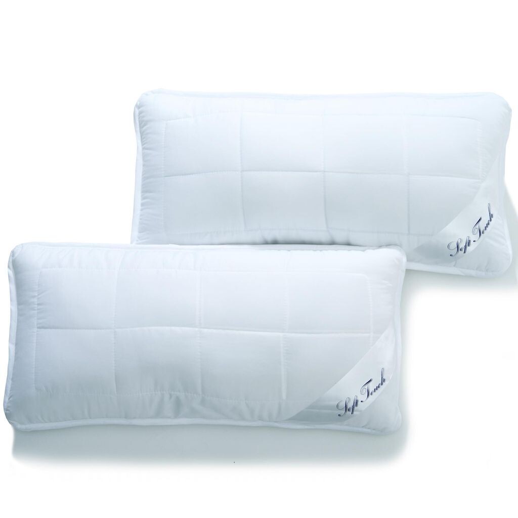 

Подушки Soft Touch 2x 50x80 PES микрофибра 760г на молнии aqua-textil