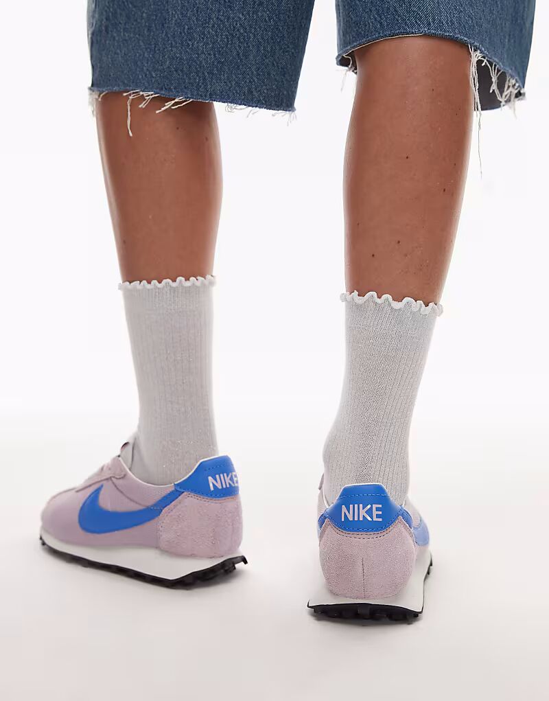 Кроссовки Nike LD-1000 SE сиреневого и синего цветов — фото 4