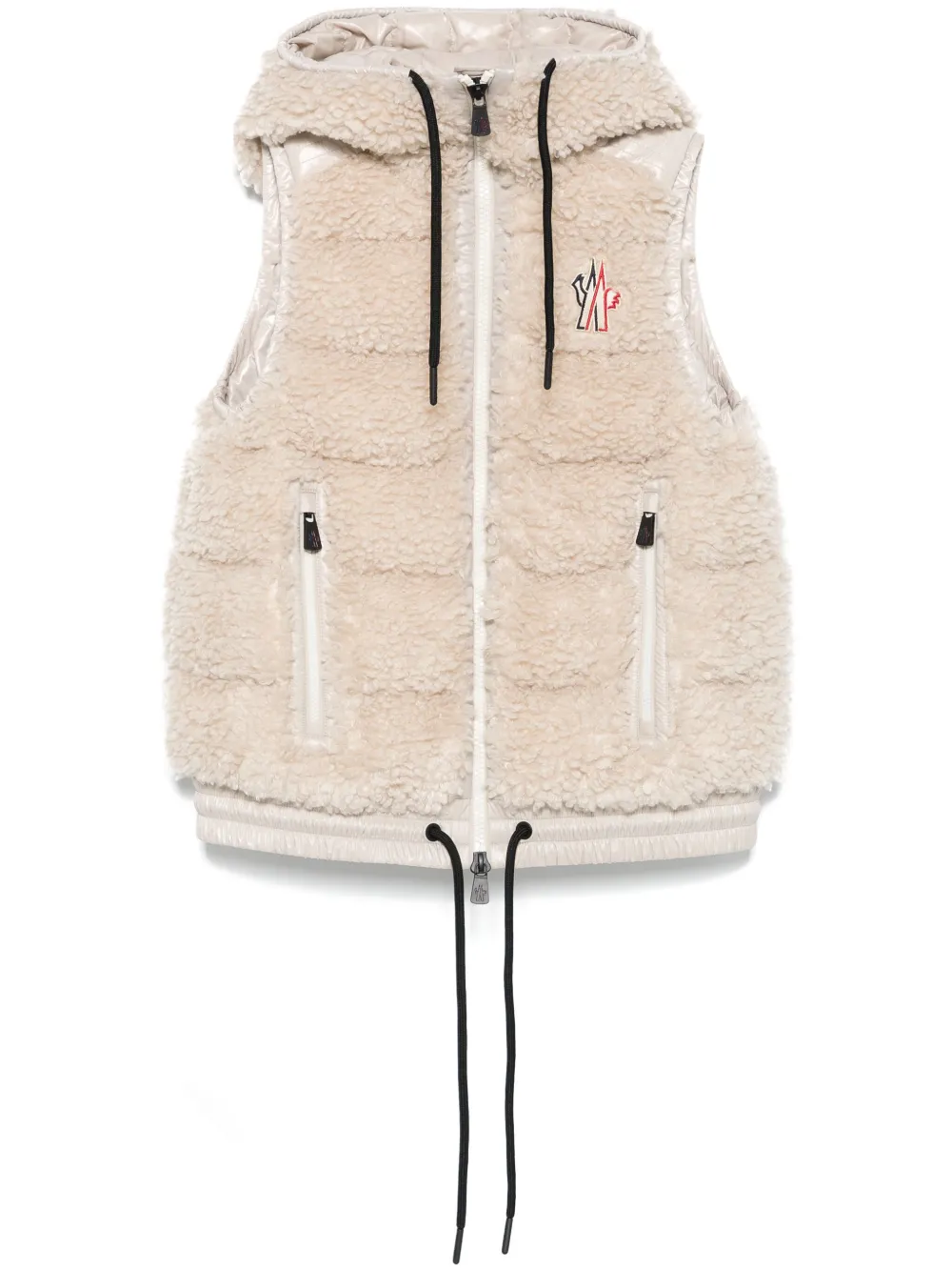 

Дутый жилет Moncler Grenoble, нейтральный