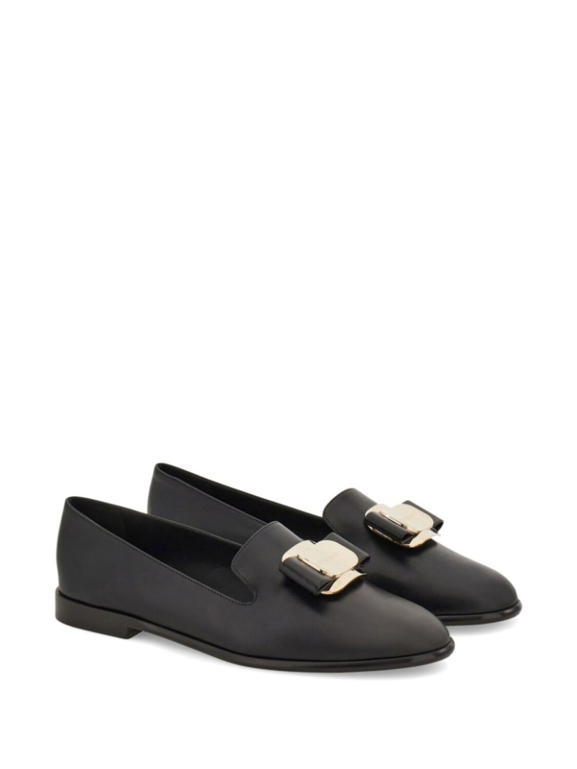 Лоферы New Vara Ferragamo, черный — фото 2