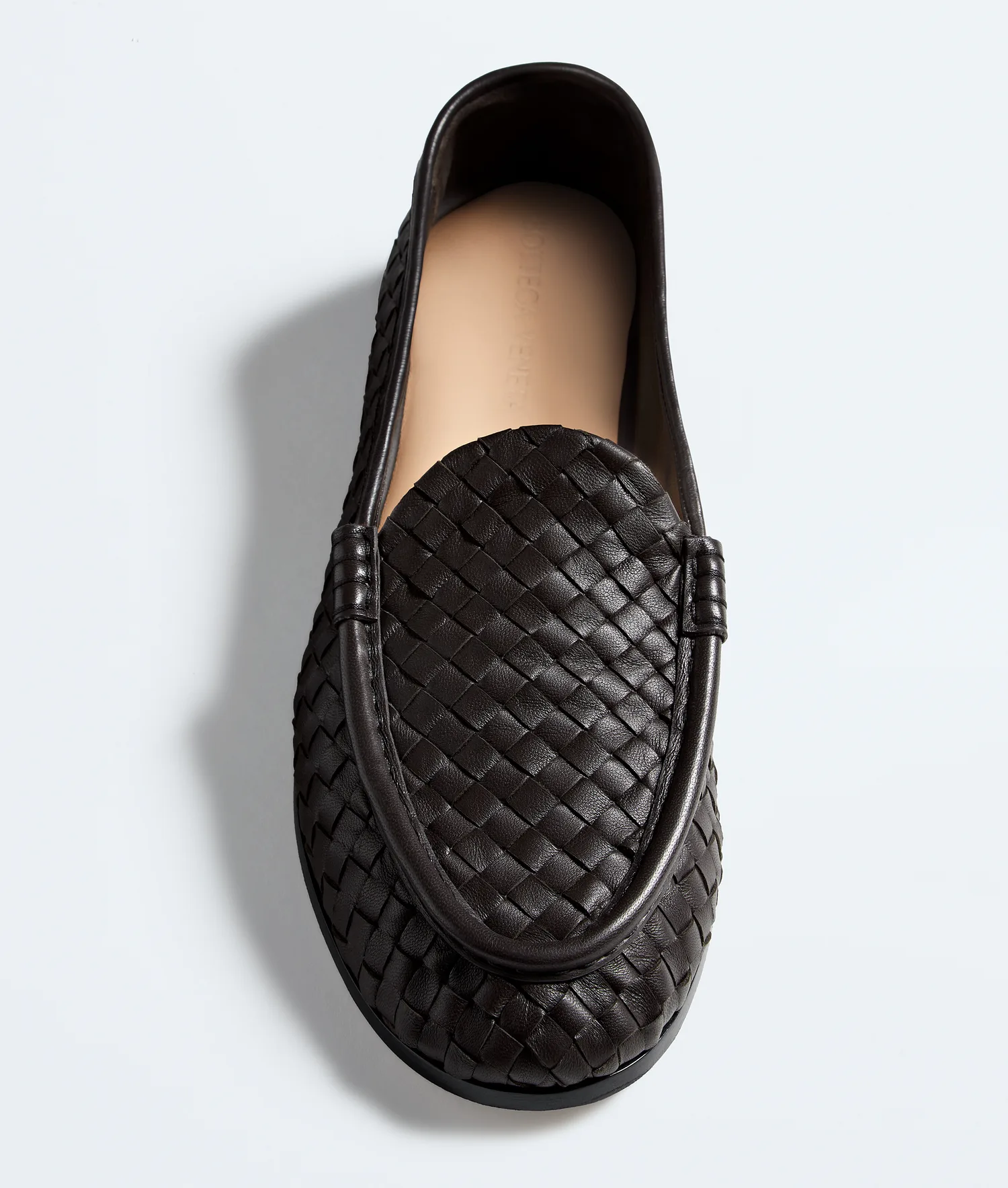 Лоферы Silenzio BOTTEGA VENETA, коричневый — фото 4