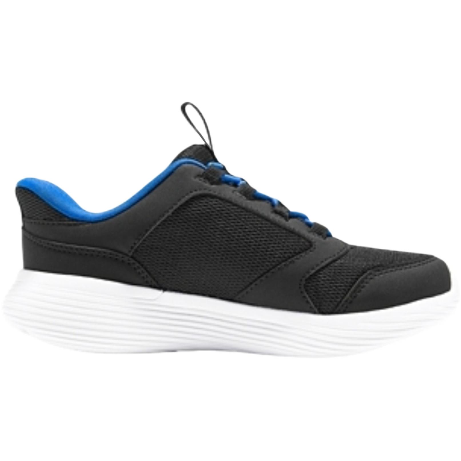 Skechers Kids Мальчиковые низкие кеды Kids Lifestyle Shoes черный синий — фото 3