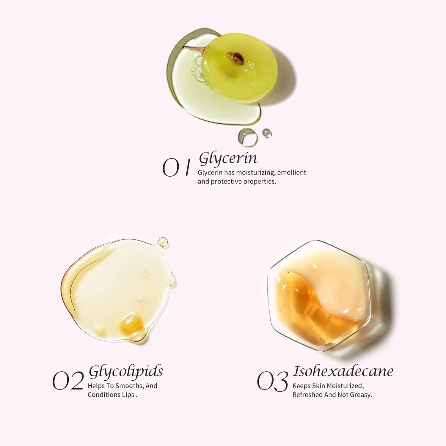 Набор блесков для губ Gleamy Gloss Lip Stain от KIMUSE Kimuse, Glaze For Days — фото 4
