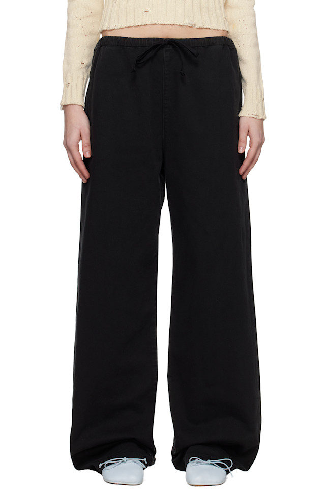 

Бычьи джинсы Mm6 Maison Margiela, черный