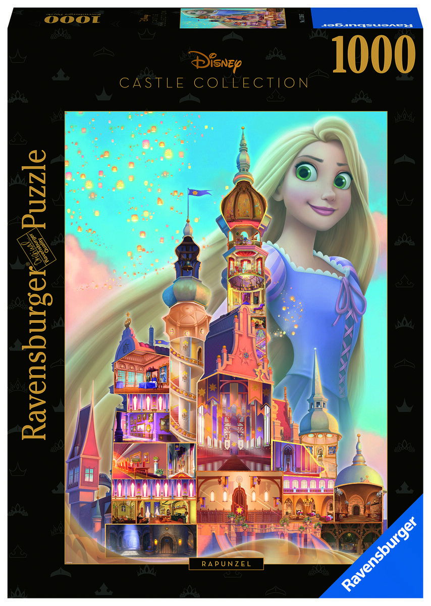 

Ravensburger, пазл, Disney, коллекция Рапунцель, 1000 шт.