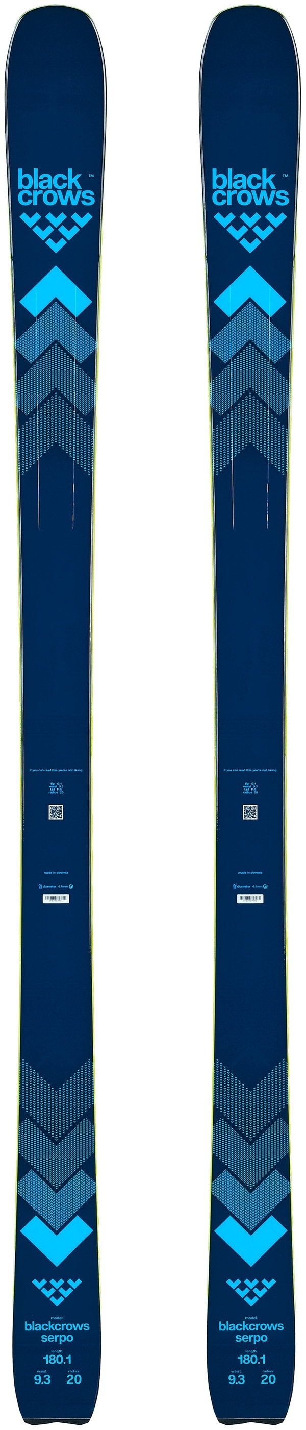 

Новые лыжи Black Crows Serpo 160 см, 2025 год