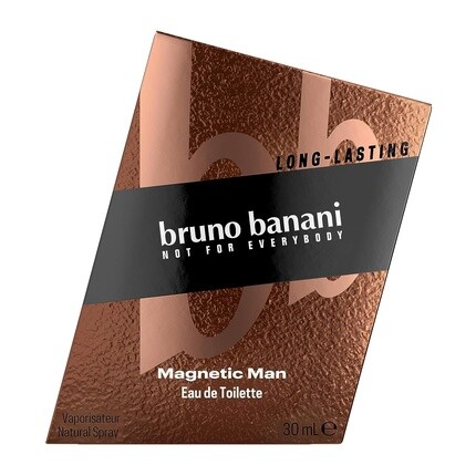 Туалетная вода Magnetic Man с пленительным древесно-янтарным ароматом для мужчин, 30 мл, Bruno Banani — фото 3