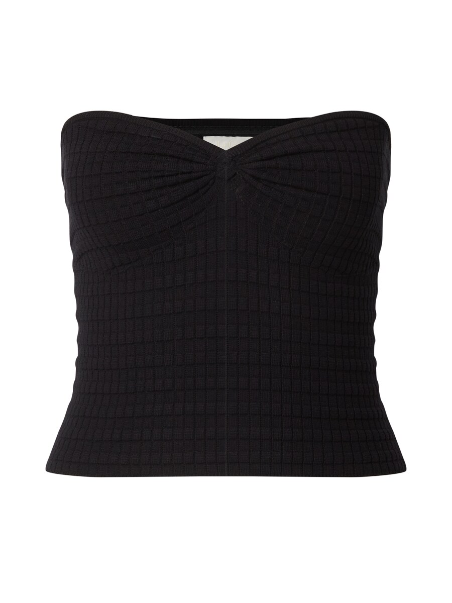 

Вязаный топ LeGer by Lena Gercke Knitted Top Cathleen, черный