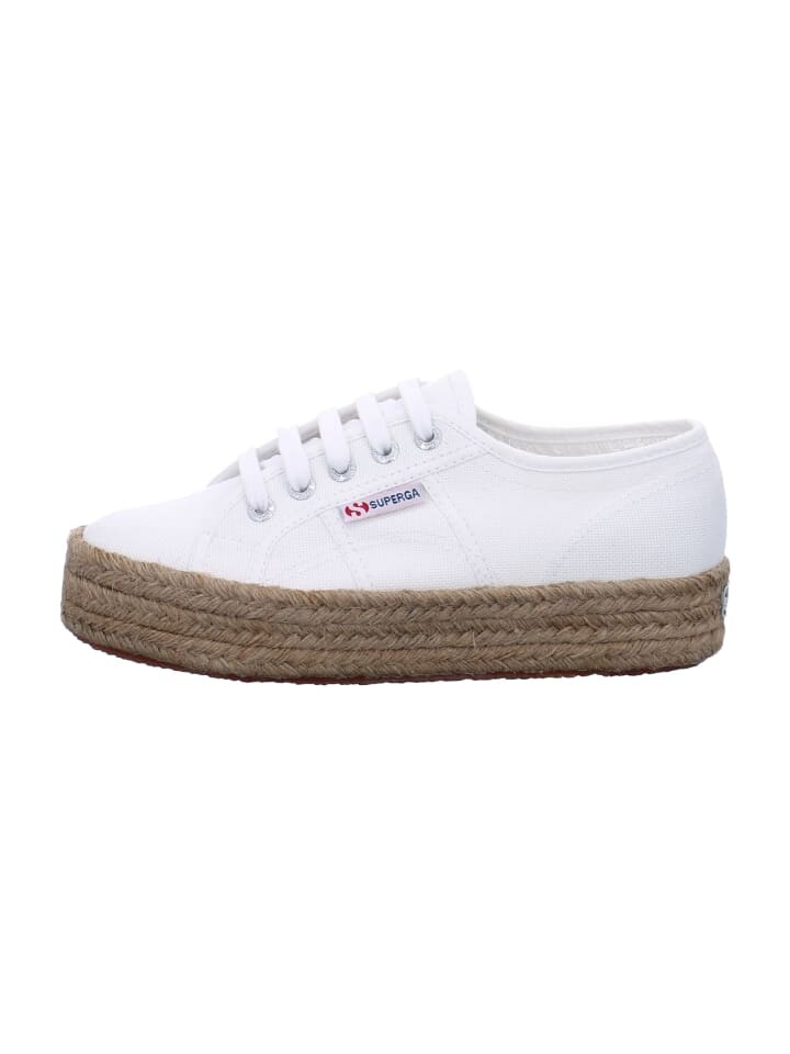 

Элегантные туфли на шнуровке Superga Espadrilles, белый