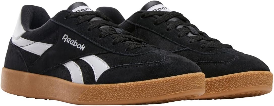 Кроссовки Reebok Unisex-Adult Smash Edge Suede, белый/черный — фото 2