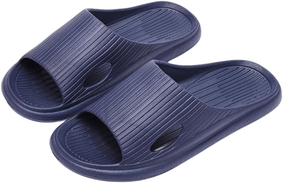 

Душевые тапочки Cliont для женщин и мужчин, шлепанцы для душа, для бассейна, нескользящие, для ванной, летние пляжные обувь, синий
