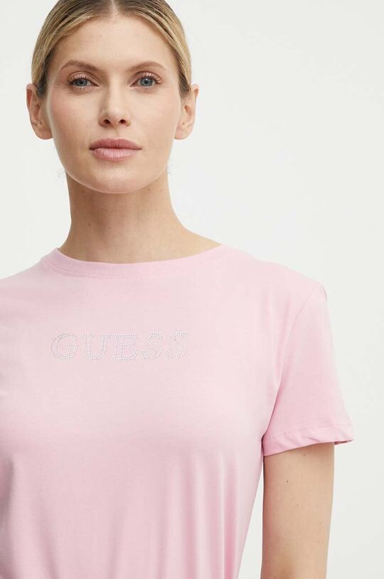 

Футболка Guess, розовый