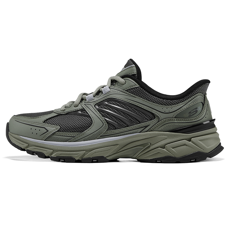 

Skechers Низкие массивные кроссовки Silver Wing, мужские, оливково-зеленые