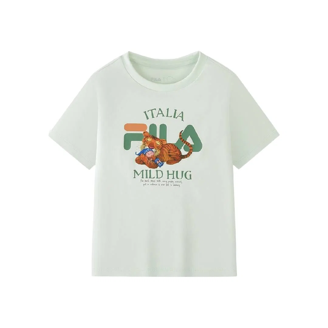 Футболка детская с круглым вырезом FILA KIDS Fruit Green